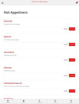 Sake Sushi Baton Rouge Online Ordering screenshot 5