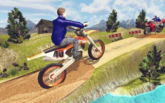 Moto Hill Racing 3D screenshot 1