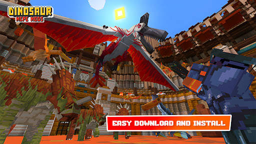 Dinosaur Craft Mods Minecraft screenshot 4