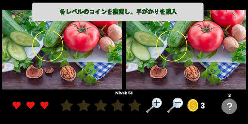 違いを見つける Mobile screenshot 2