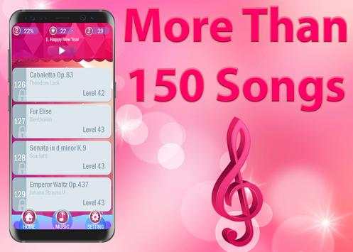 Pink Piano Tiles 2 screenshot 2