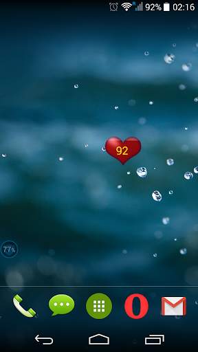 Heart Battery Widget screenshot 5