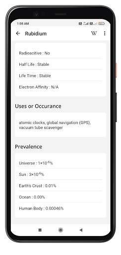 Periodic Table - Atom 2021 (Chemistry App) screenshot 3