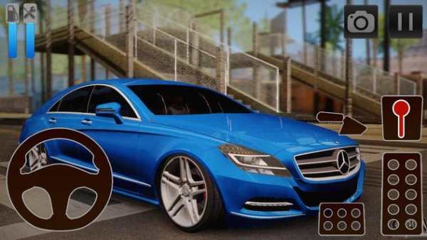 Car Driving Simulator Mercedes screenshot 2