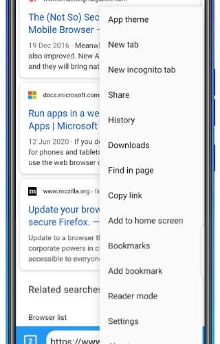 Powers Browser screenshot 2
