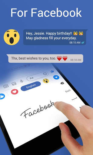 GO Keyboard Theme For Face App screenshot 6