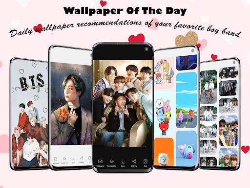 BTS Wallpaper Full HD 2021 screenshot 1