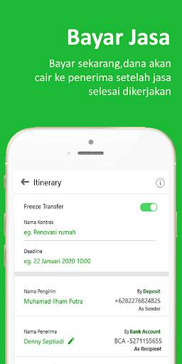 Wallo Messenger - Chat,Call & Rekening Bersama screenshot 3