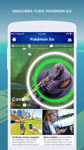 GO Amino para Pokemon Go Treinadores Brasil screenshot 2