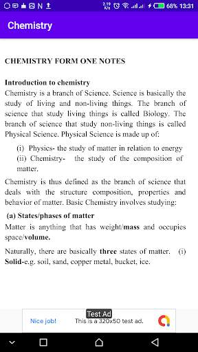 Chemistry Form 1- 4 Notes &1995-2019 Kcse Past P. screenshot 3
