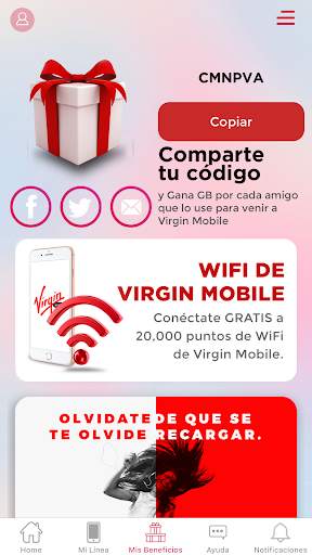 Virgin Mobile Mexico screenshot 4