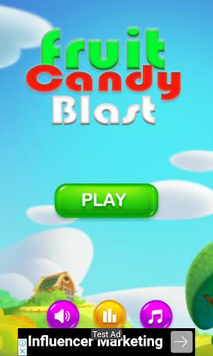 Fruit Candy Blasts screenshot 1