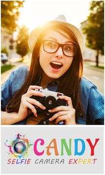 Candy Selfie Camera screenshot 1