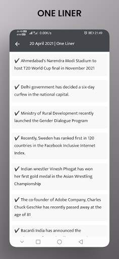 UPSC Current Affairs 2021 & GK app : Daily Update screenshot 6