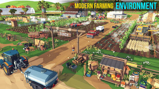 Tractor Farming Game in Village 2019 screenshot 2