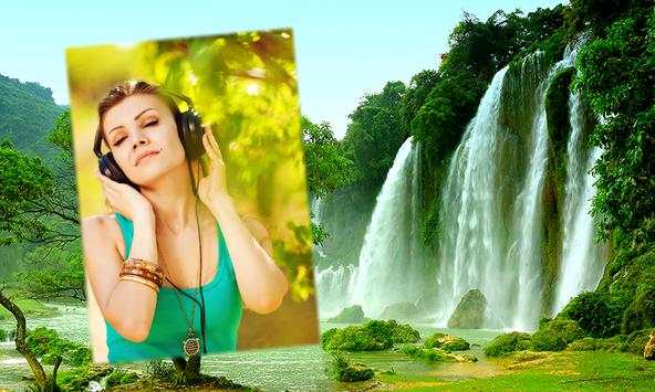 bingkai foto air terjun screenshot 6