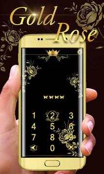 goldrose Theme - AppLock Theme screenshot 1