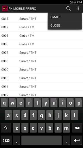 PH Mobile Prefix screenshot 4