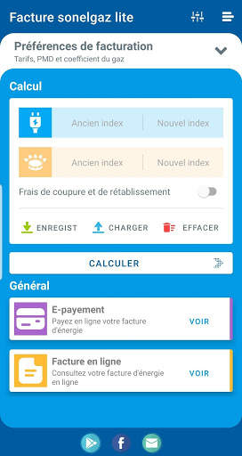 Facture Sonelgaz Lite - calcul rapide screenshot 1