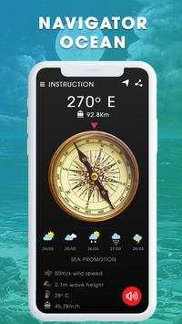 Compass - Digital Compass & GPS Compass Navigation screenshot 3