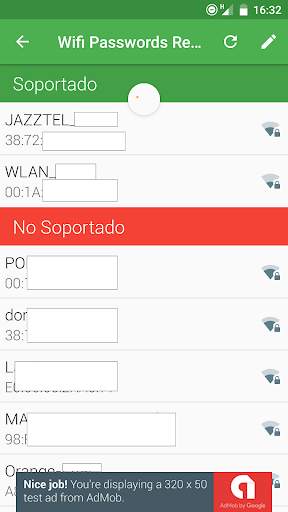 Wifi Password recovery screenshot 3