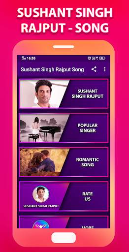 Hits Of Sushant Singh Rajput Song || Hindi Gaana screenshot 1