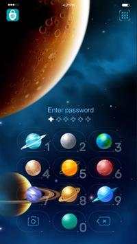 KeepLock Theme Universe скриншот 1