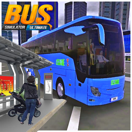 City Station : Bus Transport Driving Simulator icon