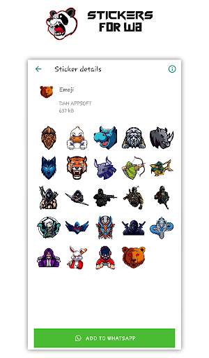 FF Stickers For WhatsApp Gaming & Esport screenshot 3