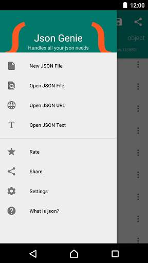 Json Genie (Viewer & Editor) 1 تصوير الشاشة
