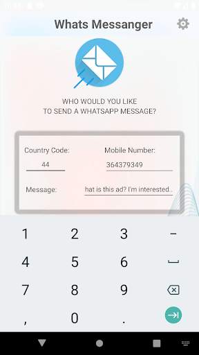 WhatsMessenger screenshot 3