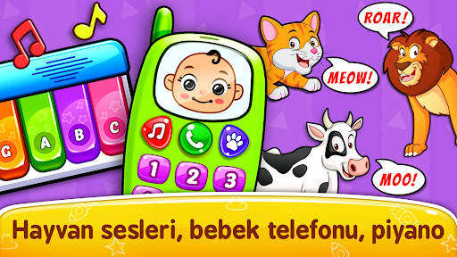 Bebek Oyunları: 1-5 yaş türkçe screenshot 1