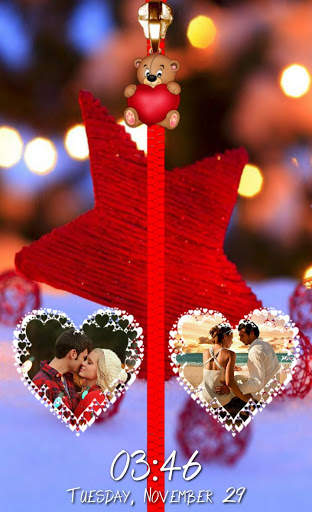 Christmas Zipper Lock Screen screenshot 4