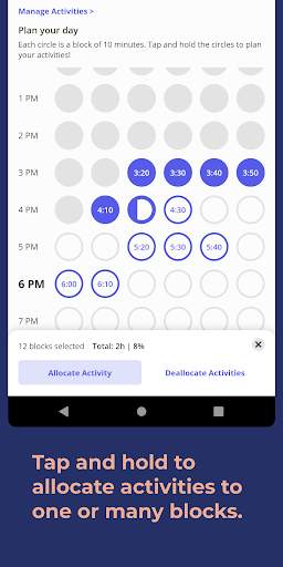blocos - time block & daily planner organizer screenshot 4
