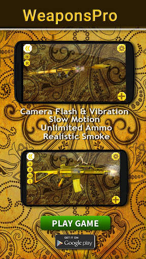 Golden Guns Weapon Simulator screenshot 3
