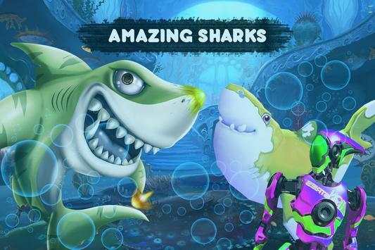 X Robot VS Shark Attack screenshot 4