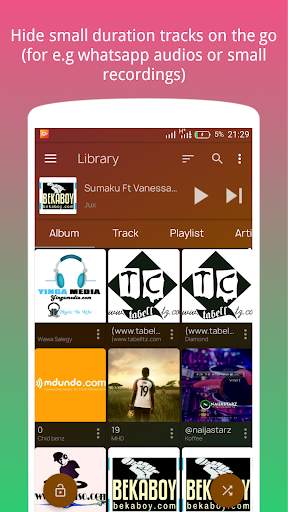 Dunda MX - Music Player and Instant Lyrics 4 تصوير الشاشة
