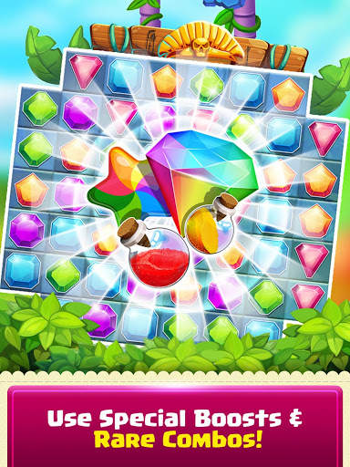 Temple Jewel New Match 3 Free with Bonuses No Wifi screenshot 13