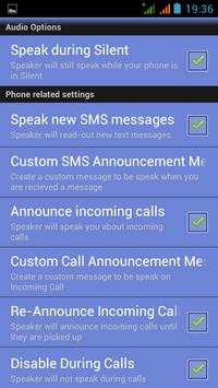 Speak Caller Name: Announcer ♫ screenshot 3