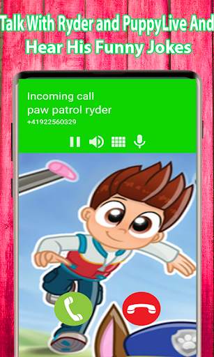 funny pups video call Phone screenshot 1