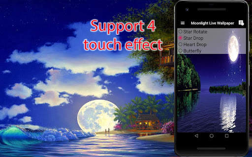 Moonlight Live Wallpaper screenshot 3