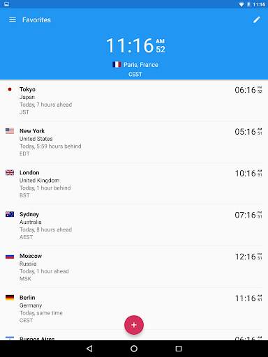 World Clock by timeanddate.com screenshot 16