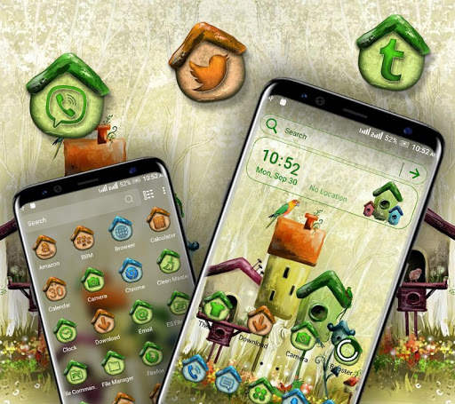 Birdhouse Launcher Theme screenshot 5