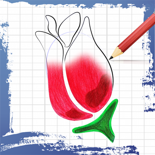 100  How to Draw Flowers иконка