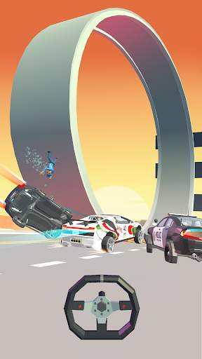 Crazy Rush 3D - Araba Yarışı screenshot 7