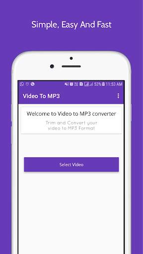 Video To Audio - Free MP3 Converter And Cutter screenshot 1
