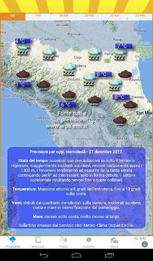 METEO EMILIA ROMAGNA скриншот 7