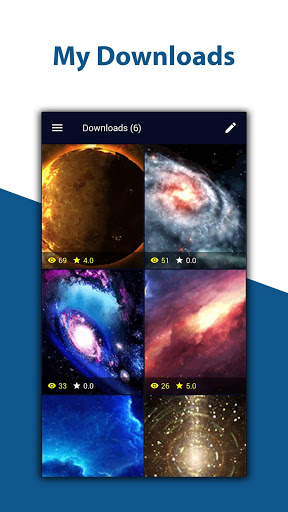 Galaxy Live Wallpapers Full HD screenshot 5