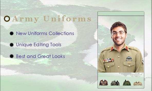 Army Uniforms Editor-Army Dress Photo Editor screenshot 2