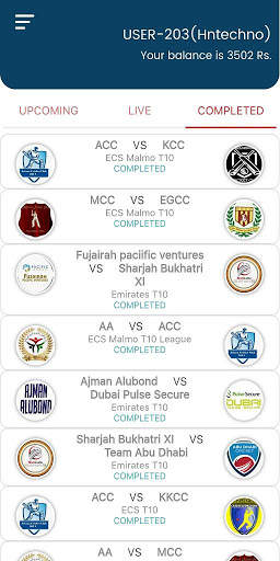 MY CRICKET STAR - LIVE CRICKET SCORES screenshot 3